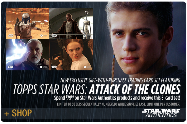 Star Wars Authentics - Attack of the Clones trading card set